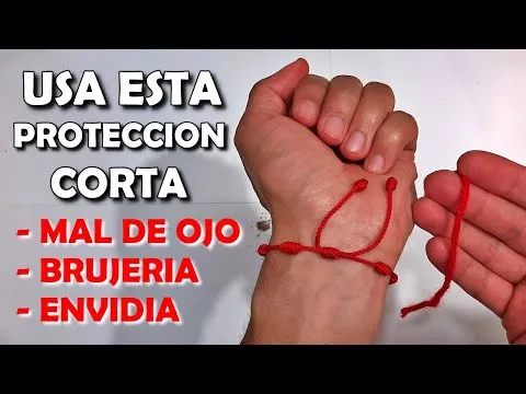 Como Hacer Una Pulsera Roja Para Protegerte Del Mal De Ojo