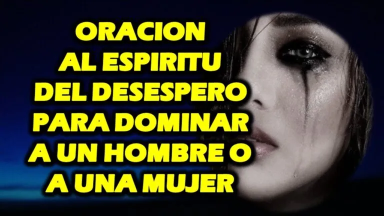 Dominar Oracion Del Desespero Fuerte Para Un Hombre