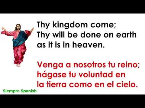 Letra Del Padre Nuestro En Ingles