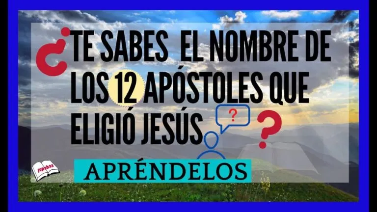 Nombre De Los 12 Apostoles De Jesus Para Ninos