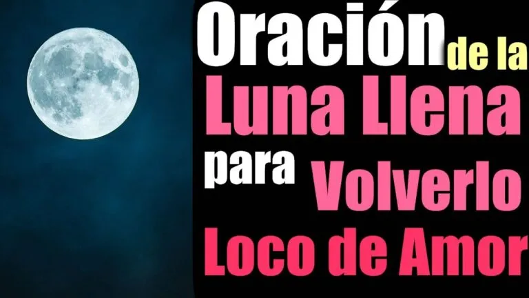 Oracion A La Luna Llena Para El Amor