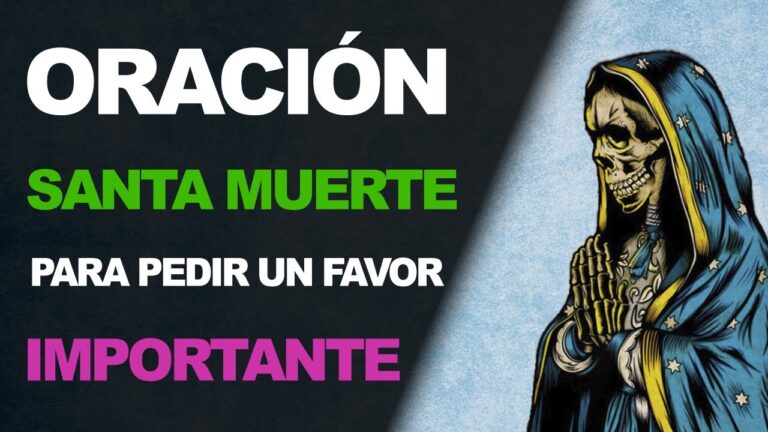 Oración a la Santa Muerte para pedir un favor urgente