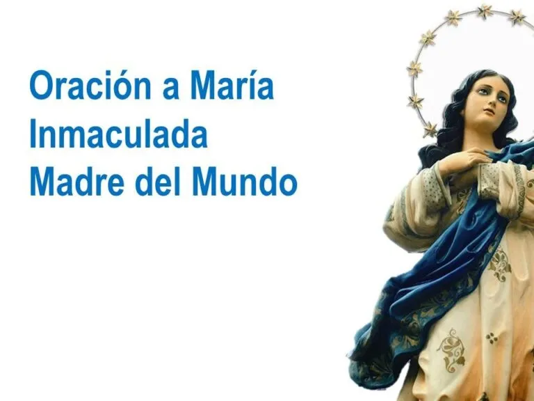 Oracion A Maria Inmaculada De La Salud