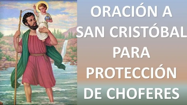 Oracion A San Cristobal Protector De Los Choferes