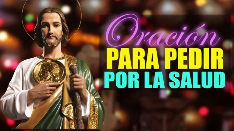 Oracion A San Judas Tadeo Para Pedir Por La Salud