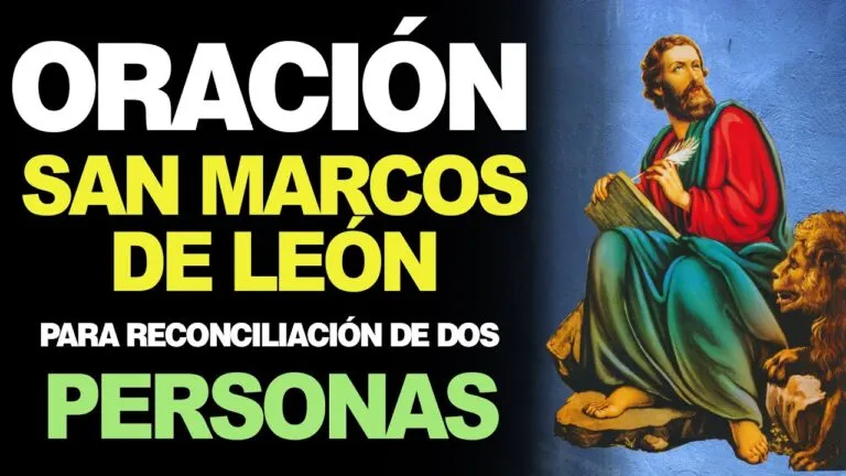 Oracion A San Marcos De Leon Para Reconciliacion