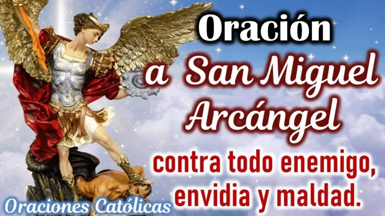 Oracion A San Miguel Arcangel Completa