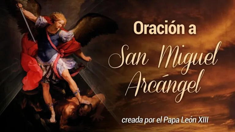 Oracion A San Miguel Arcangel Del Papa Leon 13