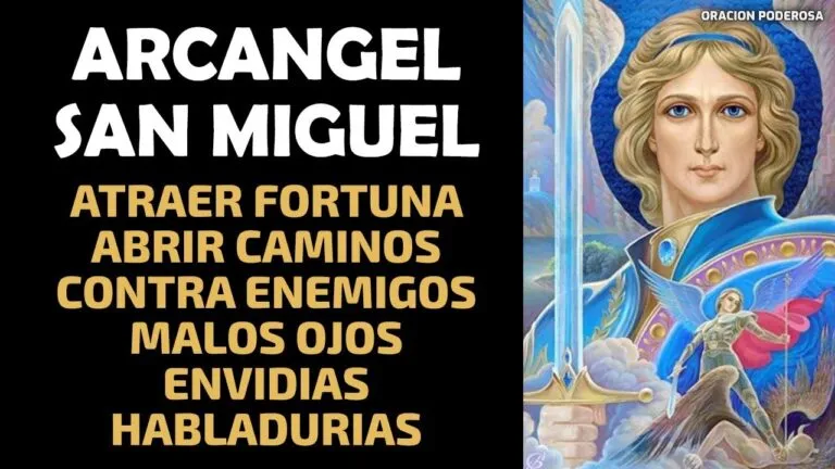 Oracion A San Miguel Arcangel Para Abrir Caminos