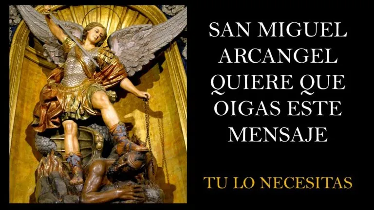 Oracion A San Miguel Arcangel Para Destrancar