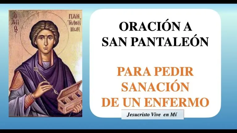 Oracion A San Pantaleon Para Sanacion