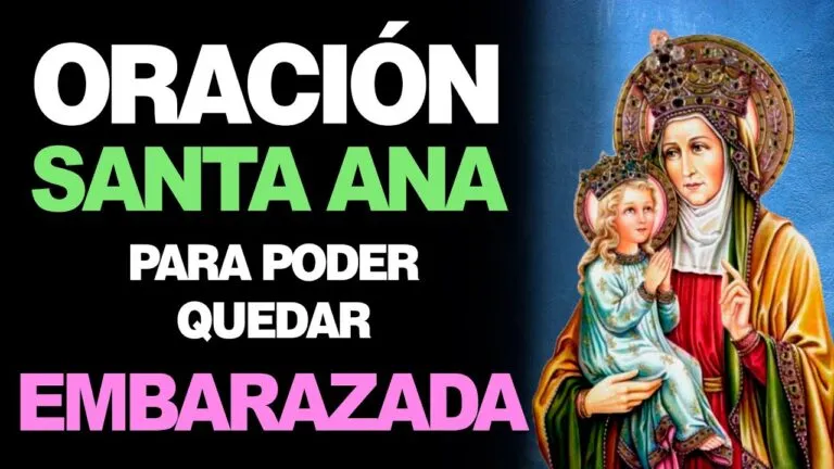 Oracion De Santa Ana Para Quedar Embarazada