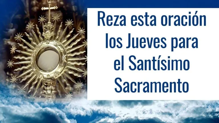 Oracion Al Santisimo Sacramento Del Altar Para Las Preocupaciones