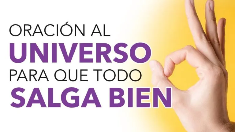 Oracion Al Universo Para Que Todo Salga Bien