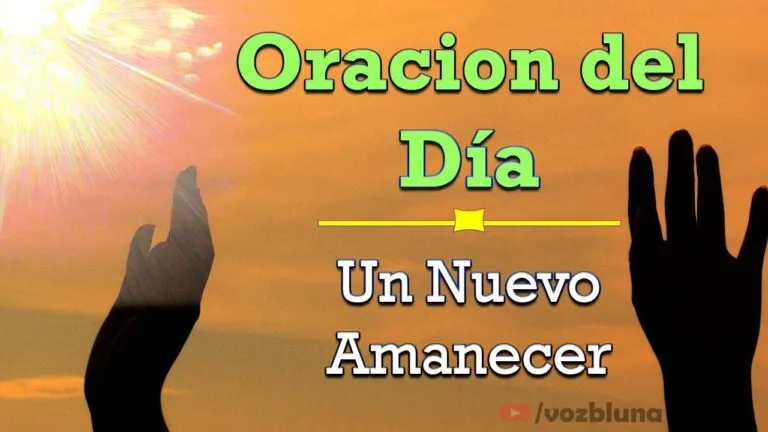 Oracion De Agradecimiento Por Un Nuevo Amanecer