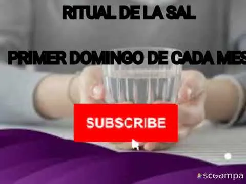 Oracion De La Sal Del Primer Domingo De Cada Mes