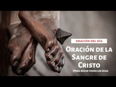 Oracion De La Sangre De Cristo Lazos De Amor Mariano