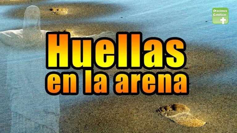 Oracion De Las Huellas En La Arena