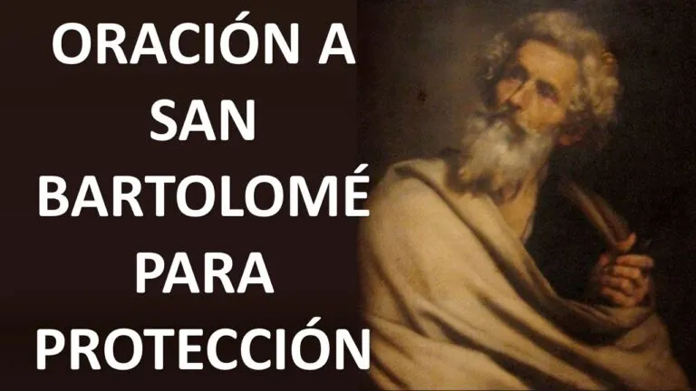 Oracion De San Bartolome Para Proteccion