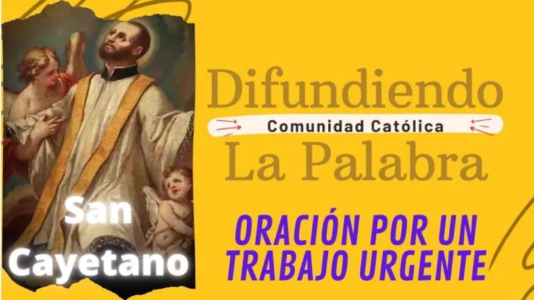 Oracion De San Cayetano Para El Trabajo