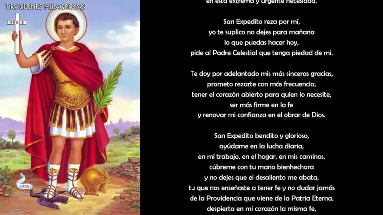 Oracion De Tres Dias A San Expedito