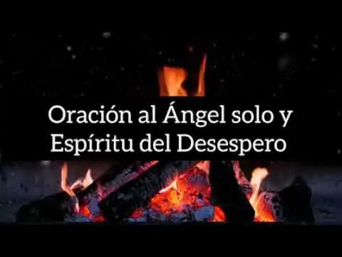 Oracion Del Angel Solo Para Desesperar