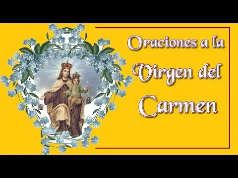 Oracion Del Buen Morir Virgen Del Carmen