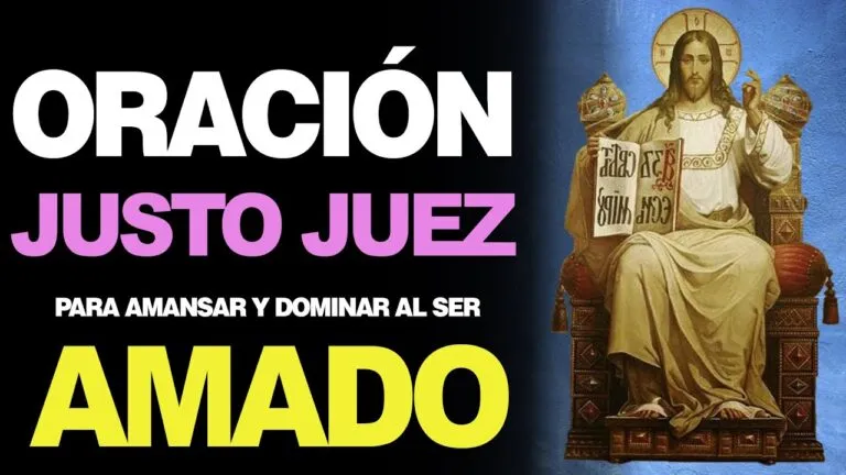 Oracion Del Santo Justo Juez Para El Amor