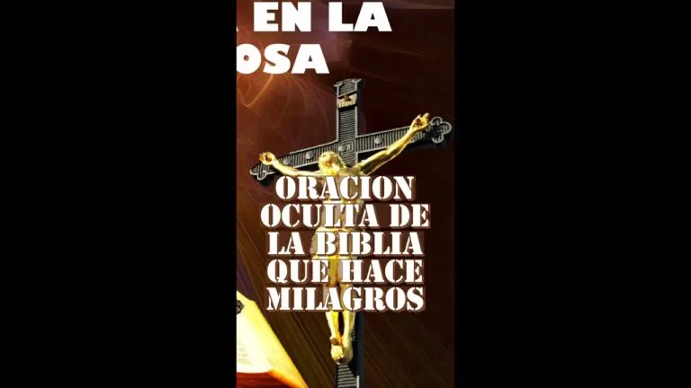 Oracion Oculta De La Biblia Que Hace Milagros