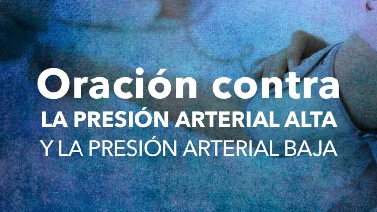 Oracion Para Bajar La Presion Arterial