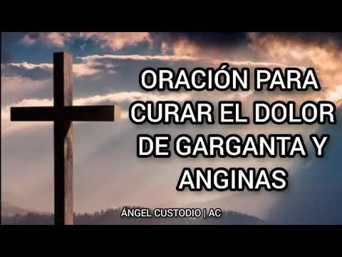 Oracion Para Curar Las Anginas