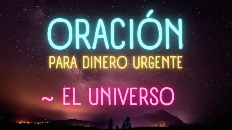 Oracion Para Pedir Dinero Al Universo