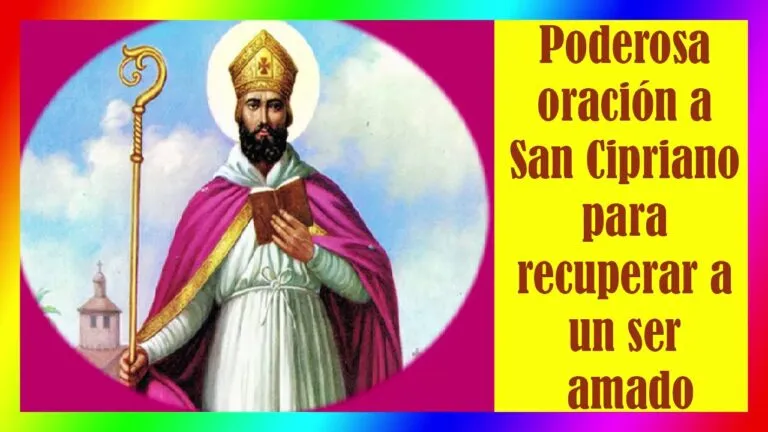 Oracion A San Cipriano Para Que Me Llame Inmediatamente