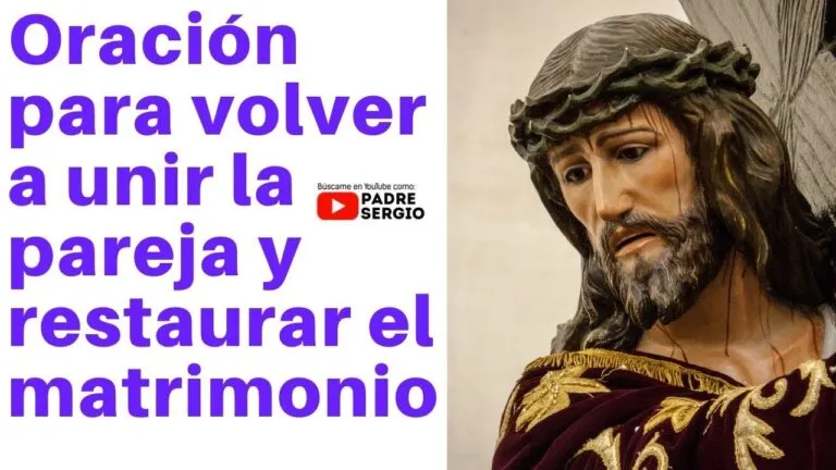 Oracion Al Espiritu Santo Para Restaurar Matrimonio