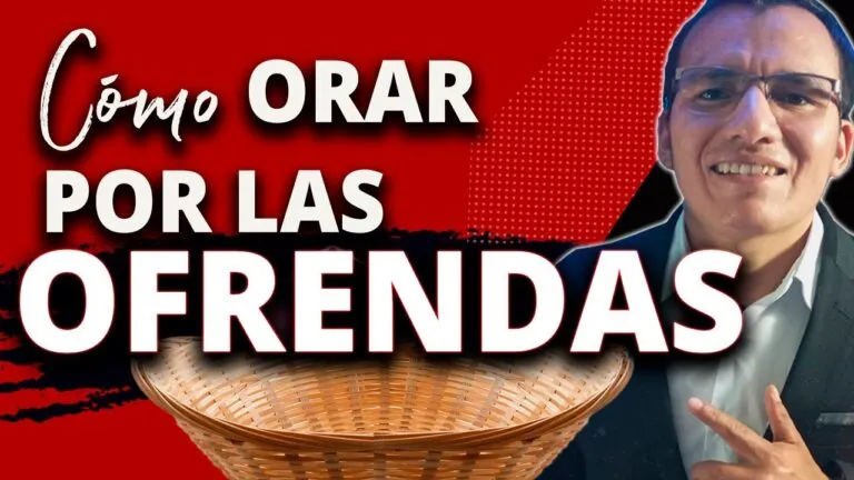 Oracion Por Las Ofrendas Cristianos