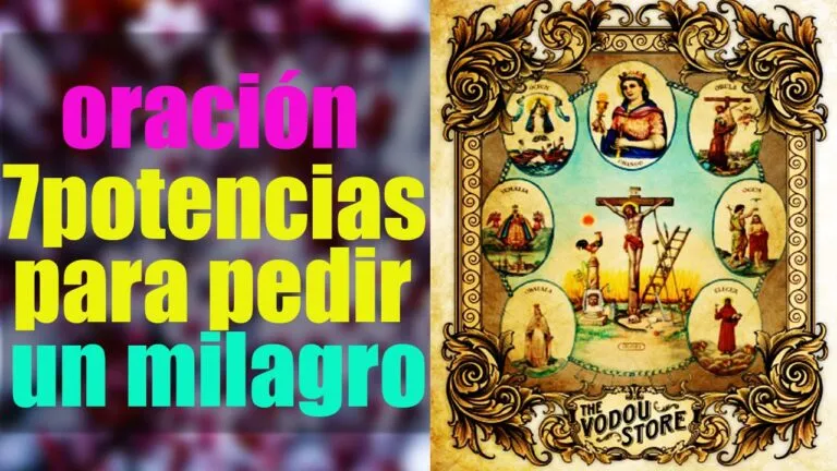 Oracion Vela De Las 7 Potencias