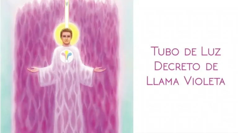 Oracion Tubo De Luz Llama Violeta