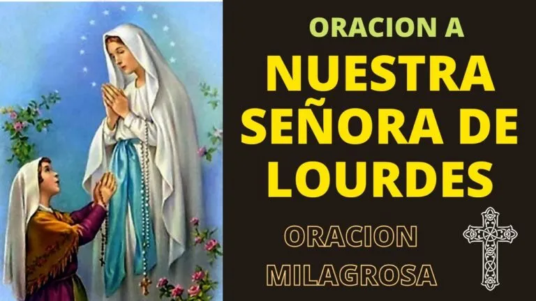 Oracion Virgen De Lourdes Por Los Hijos