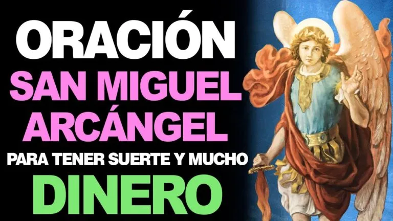 Oraciones A San Miguel Arcangel Para El Dinero