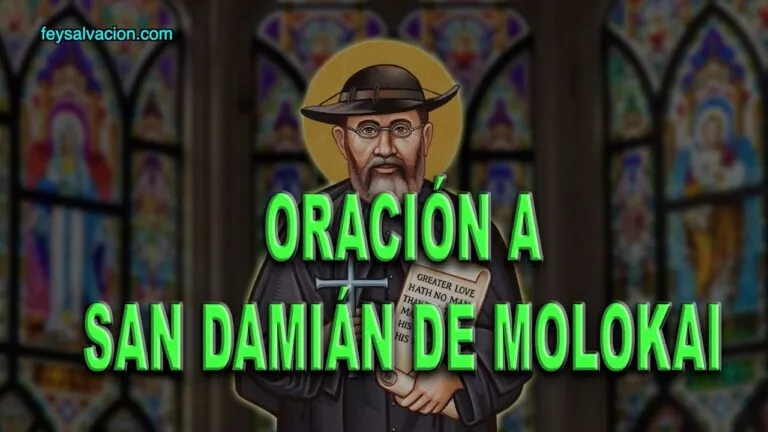 Padre Damian De Molokai Oracion