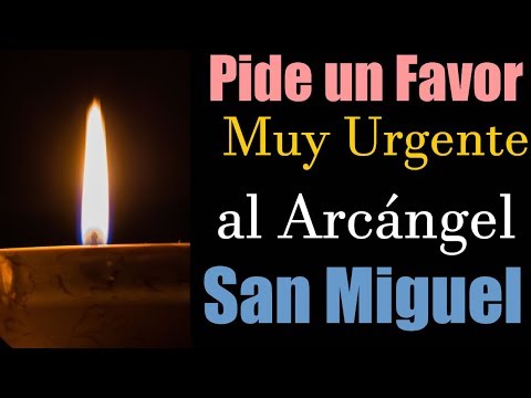 Poderosa oracion a san miguel arcangel para pedir un milagro