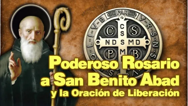 Poderoso Rosario A San Benito Abad Y Oracion De Liberacion