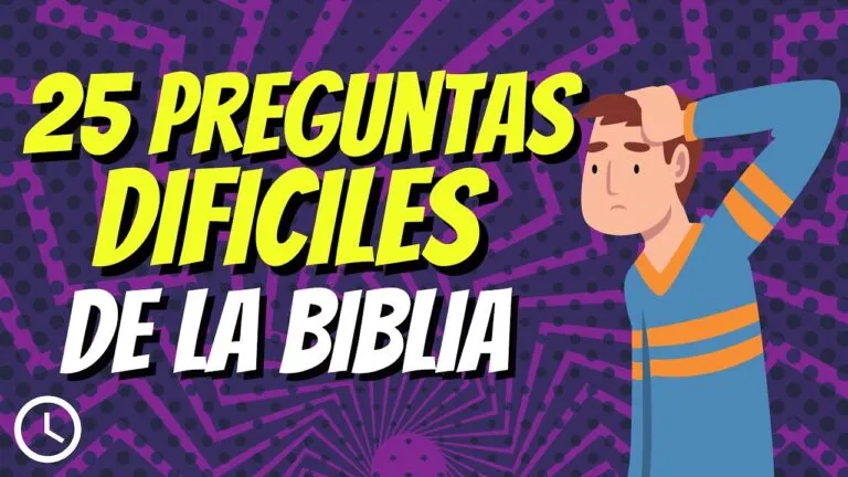 Preguntas Mas Dificiles De La Biblia