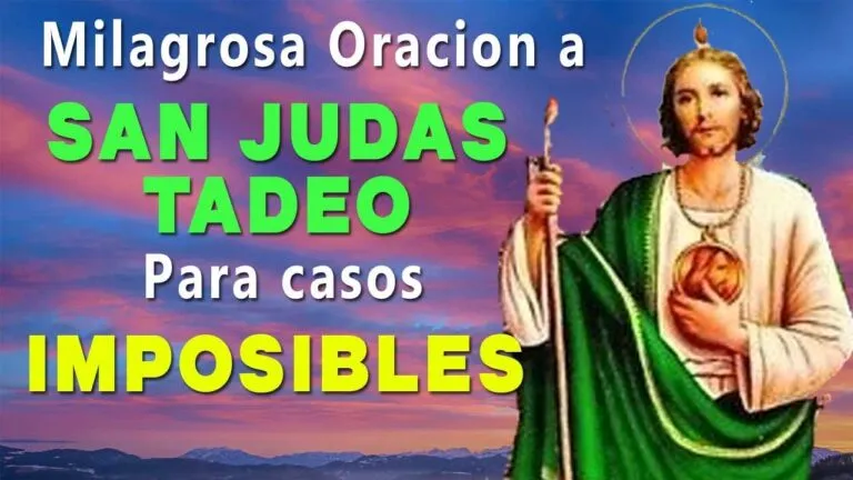 San Judas Tadeo Oracion De Peticion Imposible