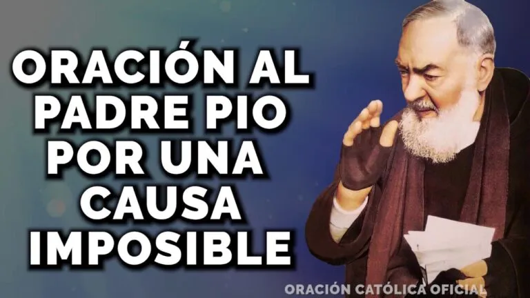 Oracion Del Padre Pio Para Casos Dificiles