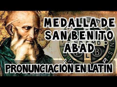 Oración exorcista de san benito en latín