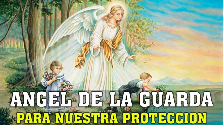 Oración al ángel dela guarda para protección