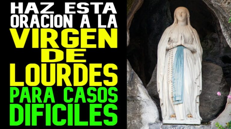 Oración a la Virgen de Lourdes: Pide favores y encuentra consuelo en tu camino