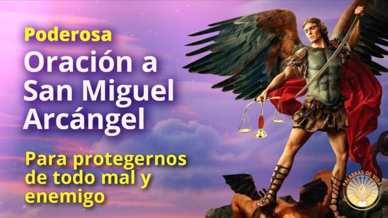 Oraciones poderosas para el Arcángel Miguel: conecta con él y recibe su protección