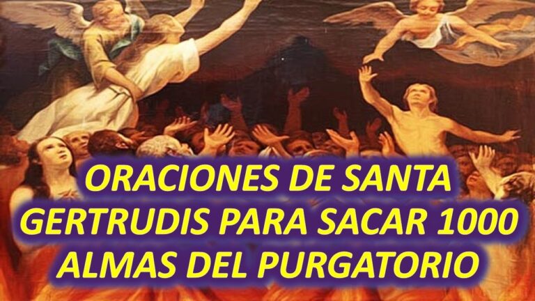 Oración a Santa Gertrudis: Un camino de fe para las almas en el purgatorio